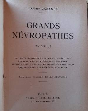 GRANDS NEVROPATHES-MALADES IMMORTELS-3 VOLL.