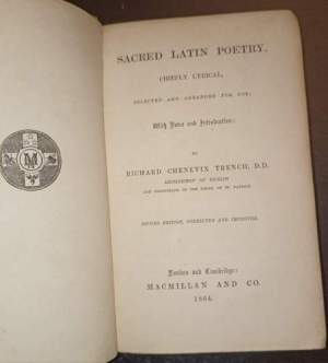 Sacred latin poetry