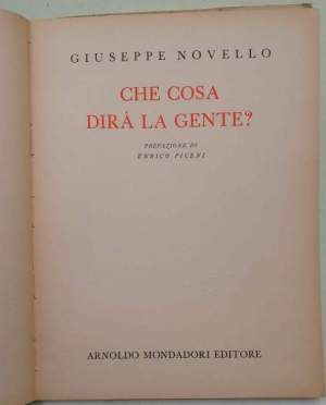 Che cosa dira' la gente