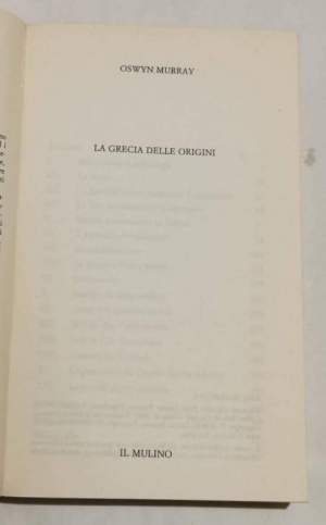 La Grecia delle origini
