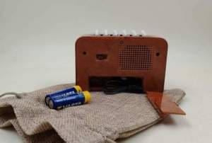 Radio d'epoca miniatura Fabbri - CGE Supergioiello 195 - Italia - 1952