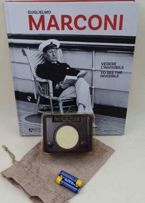 Radio d'epoca miniatura Fabbri - Bush DAC90 - U.K. - 1950
