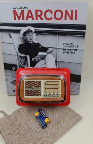 Radio d'epoca miniatura Fabbri - Geloso 26G48 - Italia - 1954