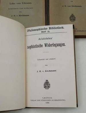 Aristotels' Kategorien oder Lehre von den Grundbegriffe/Aristoteles' Erste Analytiken oder Lehre von Schluss/Aristoteles'