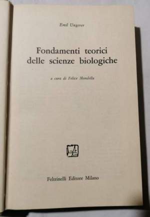 Fondamenti teorici delle scienze biologiche