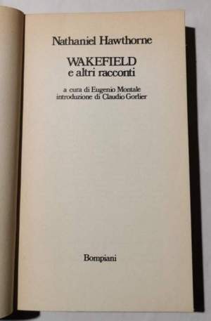 Wakefield e altri racconti