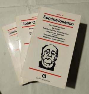 Teatro contemporaneo - i capolavori di  Beckett, Ionesco, Osborne - 3 Voll.