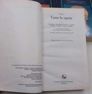 Platone -Tutte le opere- 5 voll.