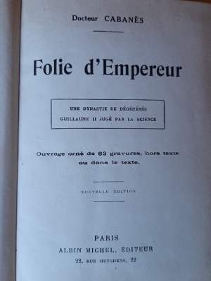 FOLIE D'EMPEREUR