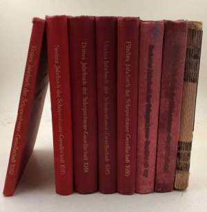 Jahrbuch der Schopenhauer-Gesellschaft(Erste, Zweites, Drittes, Viertes, Funftes, Sechtes, Siebtes, und Achtes) 8 voll.