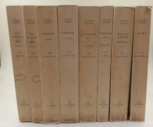Vita scritta da esso- vol I e II/ Commedie-vol. I e II/Tragedie - vol I e III/ Scritti politici e morali- vol I/ Rime - 8 voll.