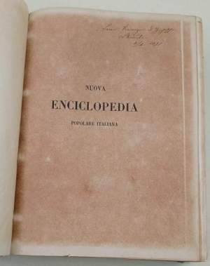 Nuova enciclopedia popolare italiana- Supplement-Tavole