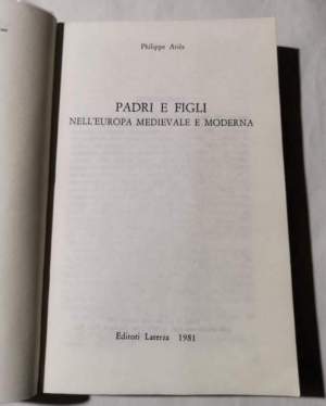 Padri e figli nell'Europa medievale e moderna