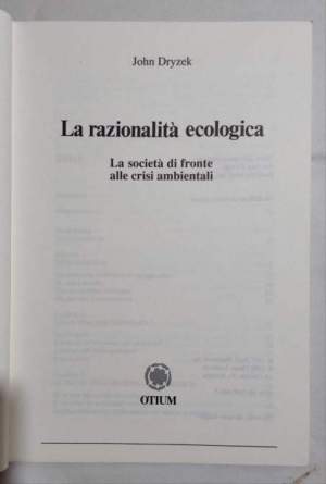 La razionalità ecologica