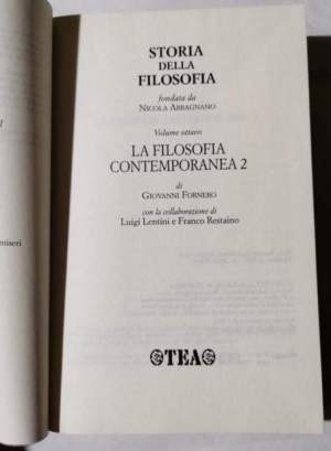 La filosofia contemporanea (Vol. 2)