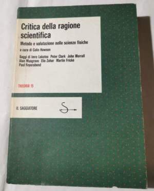 Critica della ragione scientifica