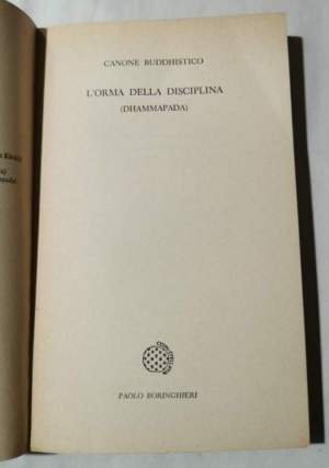 L'orma della disciplina ( Dhammapada )