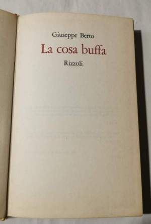 La cosa buffa