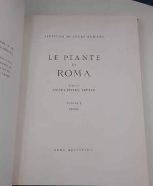 Le Piante di Roma-3 voll.