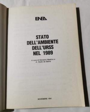 Stato dell'ambiente dell'URSS nel 1989