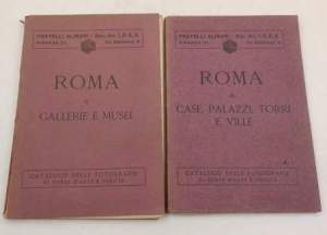 Roma - Case palazzi torri e ville/Gallerie e musei( voll. II e III)