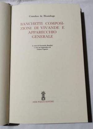 Banchetti composizioni di vivande e apparecchio generale
