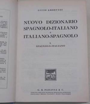 Nuovo dizionario spagnolo-italiano e italiano -spagnolo- 2 voll.