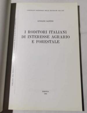 I roditori italiani di interesse agrario e forestale