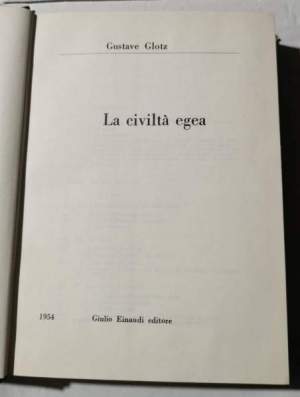 La civilta' egea