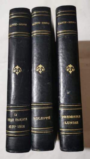 Tableau historique et critique de  la poesie francaise et du theatre francais au XVI' siecle - Volupte - Premiers lundis 1 - 3