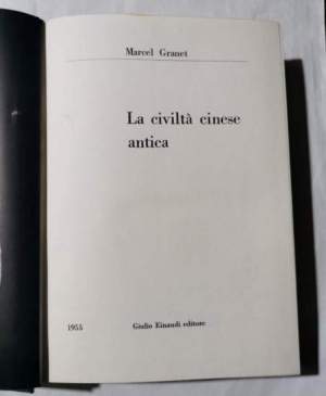 La civilta' cinese  antica
