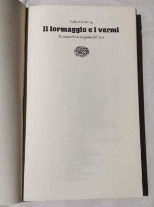 Il formaggio e i vermi. Il cosmo di un mugnaio del '500