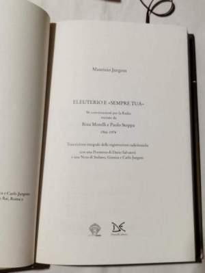 Eleuterio e «Sempre tua». Cinquantasei conversazioni per la radio recitate da Rina Morelli e Paolo Stoppa. (1966-74). Con CD