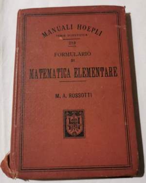 Formulario di Matematica elementare
