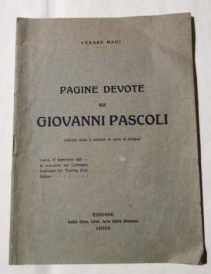Pagine devote su Giovanni Pascoli