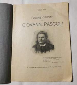 Pagine devote su Giovanni Pascoli