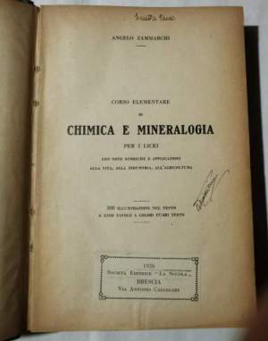 Chimica e mineralogia