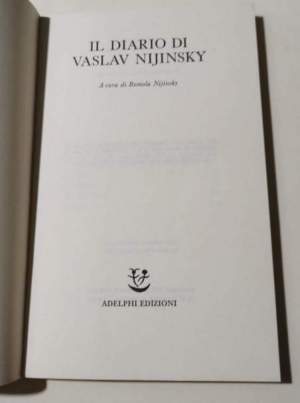 Il diario di Vaslav Nijinsky