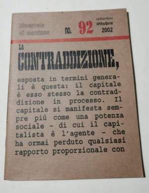 La contraddizione-bimestrale di marxismo