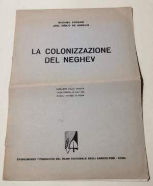 La colonizzazione del Neghev