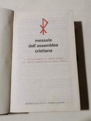 Messale dell'assemblea cristiana