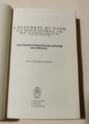 I discorsi di Nicolò Machiavelli sopra la prima deca di Tito Livio (1584)