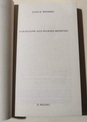 Introduzione alla filosofia medievale