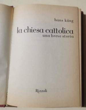 La Chiesa cattolica. Una breve storia
