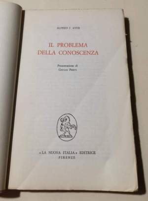 Il problema della conoscenza