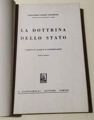 La dottrina dello Stato - Elementi di analisi e di interpretazione