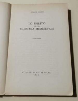 Lo spirito della filosofia medioevale
