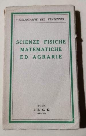 Scienze fisiche matematiche ed agrarie