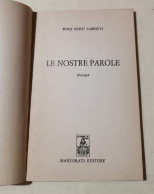 Le nostre parole