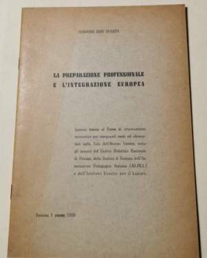 La preparazione professionale e l'integrazione europea